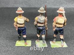 Scouts By Britains (Yellow 824) See Notes, 50mm Size. Some DEPOSE