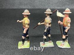 Scouts By Britains (Yellow 824) See Notes, 50mm Size. Some DEPOSE