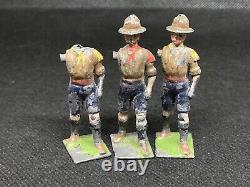 Scouts By Britains (Yellow 824) See Notes, 50mm Size. Some DEPOSE