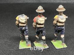 Scouts By Britains (Yellow 824) See Notes, 50mm Size. Some DEPOSE