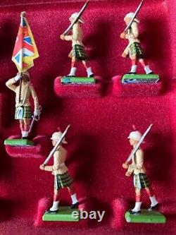 Seaforth Highlanders Britains Limited Edition Hand Painted Toy Model Set