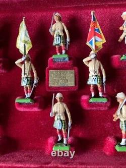 Seaforth Highlanders Britains Limited Edition Hand Painted Toy Model Set