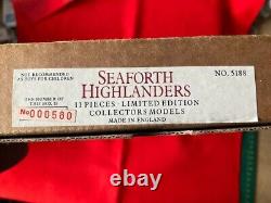 Seaforth Highlanders Britains Limited Edition Hand Painted Toy Model Set