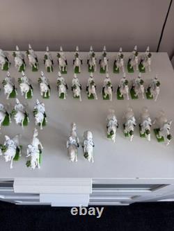 Set of 48 BRITAINS DEETAIL 1971 HORSE MOUNTED Guards / soldiers