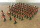 Sixty Britains Herald 1/32scale Eyes Right Marching Soldiers Of The Scots Guards