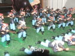 Swoppet Britains Federal Infantry And Artillery Set