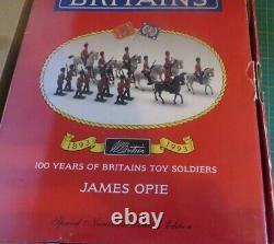 THE GREAT BOOK OF BRITAIN'S TOYS & SOLDIERS BY JAMES OPIE 4 FIGURES BOXED Ltd