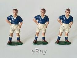 TIMPO FOOTBALLERS, RARE CHELSEA TEAM, 1950's Hollowcast Lead, Britains Football