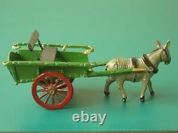 Taylor & Barrett Coster Cart Set With Smoking Coster Very Rare Pre-war Lead