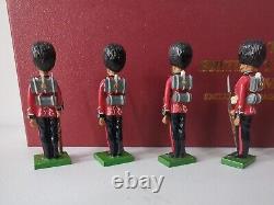 The British Toy Soldier Company Set Of 8x Scots Guards Not Britains Toy Soldiers
