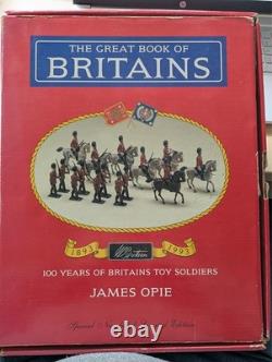 The Great Book of Britains, 100 years of Britains toy soldiers, see discription