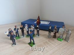 The Salvation Army Band Toy Soldiers Figure Set, 54mm 132, Britains & Dorset