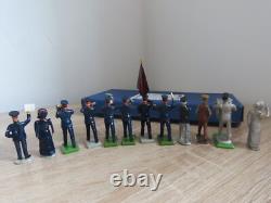 The Salvation Army Band Toy Soldiers Figure Set, 54mm 132, Britains & Dorset
