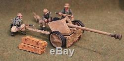 Thomas Gunn Ss041b Anti Tank And Crew Ww11 Toy Soldiers King Country Britains