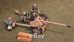 Thomas Gunn Ss041b Anti Tank And Crew Ww11 Toy Soldiers King Country Britains