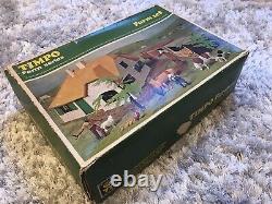 Timpo Britains Toys Vintage 159 Farm House Agricultural Set With Buildings Rare