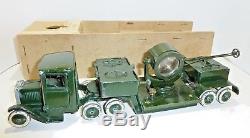 Toy Soldiers BRITAINS ARTICULATED UNDERSLUNG SEARCHLIGHT LORRY Missing Box lid