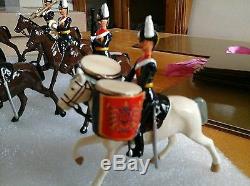 Toy soldiers. 40191. 9th Lancers Mounted Band