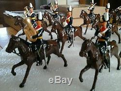 Toy soldiers. 40191. 9th Lancers Mounted Band