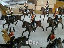 Toy soldiers. 40191. 9th Lancers Mounted Band