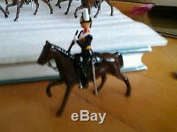 Toy soldiers. 40191. 9th Lancers Mounted Band