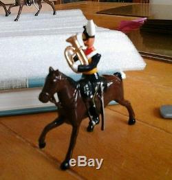 Toy soldiers. 40191. 9th Lancers Mounted Band