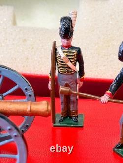 Tradition Toy Soldiers B2 Royal Horse Artillery 1815 Gun Set Metal Figures Boxed