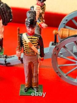 Tradition Toy Soldiers B2 Royal Horse Artillery 1815 Gun Set Metal Figures Boxed