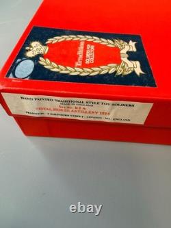 Tradition Toy Soldiers B2 Royal Horse Artillery 1815 Gun Set Metal Figures Boxed