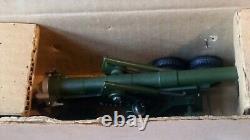VINTAGE BRITAINS DEETAIL WW2 AMERICAN 155mm FIELD GUN WITH GOOD EARLY BOX