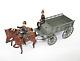 Vintage Britains Lead 54mm Toy Soldiers Set 146 Rasc Horse Drawn Service Wagon