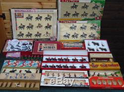 Vintage Britains Soldiers Boxed Big Job Lot Fantastic