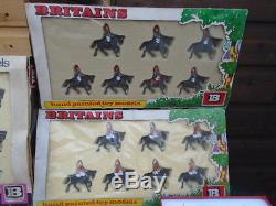 Vintage Britains Soldiers Boxed Big Job Lot Fantastic