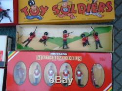 Vintage Britains Soldiers Boxed Big Job Lot Fantastic