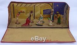 Vintage Britains Wend-al Nativity Set