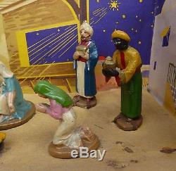 Vintage Britains Wend-al Nativity Set