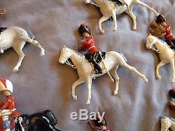 VTG Britain's Soldiers (c. 1962) ROYAL SCOTS GREYS Mounted Band with Kettle Drummer