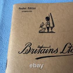 Very Rare Britains Ltd Pocket Edition Unabridged Catalogue. 1958. 113th Ed. EXC