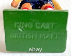 Very Rare Kingcast Black Watch Gatling Gun Four Man Set #BI 125 Boxed