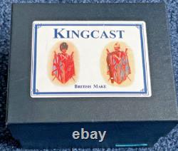 Very Rare Kingcast Black Watch Gatling Gun Four Man Set #BI 125 Boxed