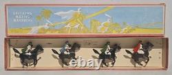 Vintage 1930s Britains Native Warriors Series 164 Mounted Bedouin Arabs X4