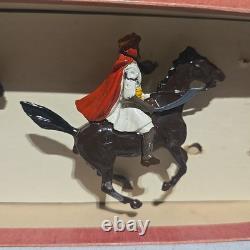 Vintage 1930s Britains Native Warriors Series 164 Mounted Bedouin Arabs X4