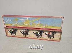 Vintage 1930s Britains Native Warriors Series 164 Mounted Bedouin Arabs X4