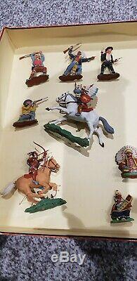 Vintage 1950's Herald Wild West Boxed Set Very Rare