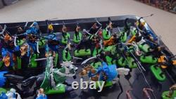 Vintage 1970s, Britains Deetail, Knights & Saracens, 1/32 Scale Toy Soldiers