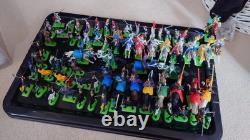 Vintage 1970s, Britains Deetail, Knights & Saracens, 1/32 Scale Toy Soldiers
