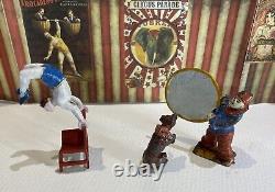 Vintage 1/32 Scale Hollow Cast Lead Circus Figures Britains Timpo Charbens