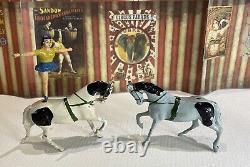 Vintage 1/32 Scale Hollow Cast Lead Circus Figures Britains Timpo Charbens