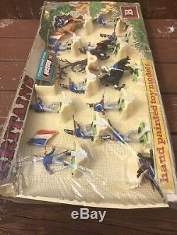 Vintage And Rare Britains Napoleonic French Figures Boxed