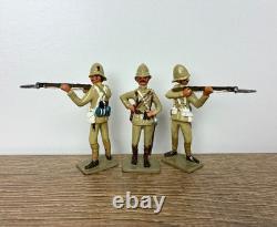 Vintage Boer War British Army Vintage Lead Toy Soldiers Set by J. REYNOLDS